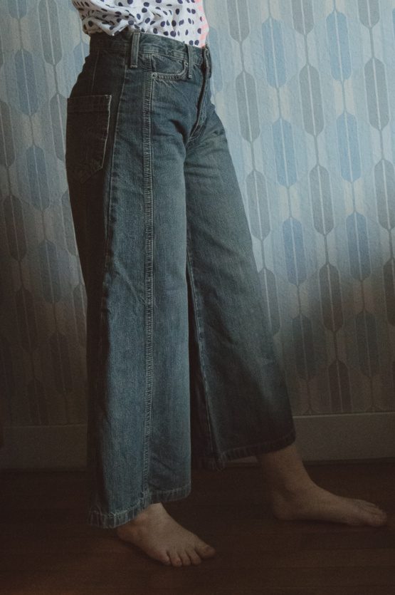Jean jupe culotte – Image 3