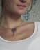 collier argenté coeur à ouvrir