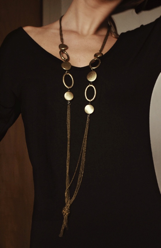 Collier doré