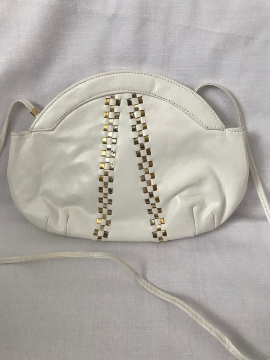 Sac blanc et or – Image 2