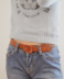 ceinture marron 82-85 cm