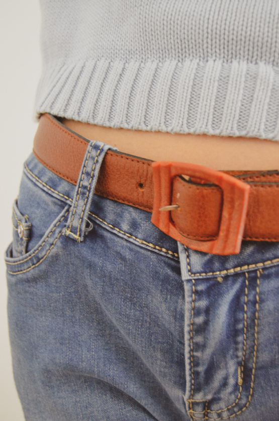 ceinture marron 82-85 cm – Image 2