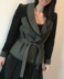 Veste velours kaki T 36