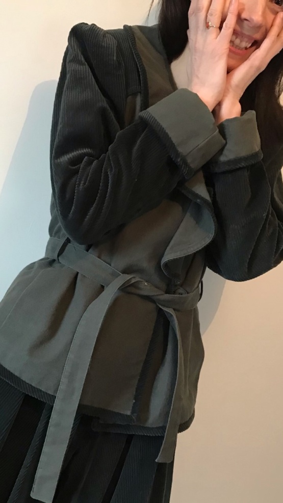 Veste velours kaki T 36 – Image 5
