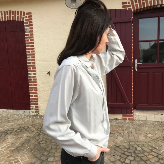 Chemisier beige T 36 – Image 2