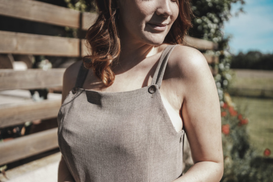 Salopette marron claire T42 – Image 4