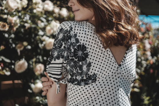 Combinaison noire et blanche T36-38 – Image 3