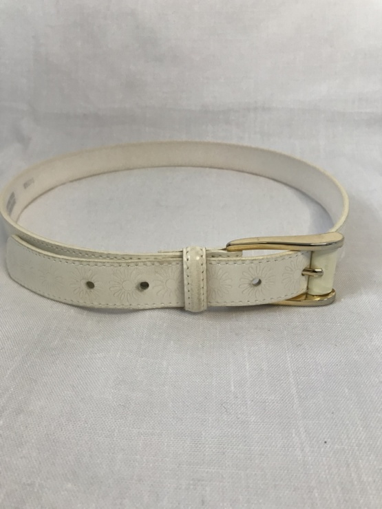 ceinture blanche Made In France 89 cm – Image 5