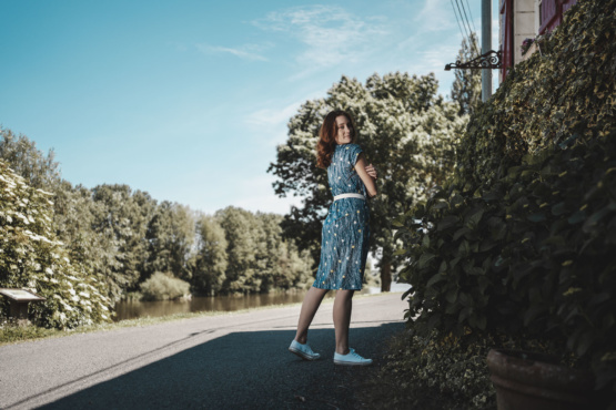 Robe vintage taille 40 – Image 5