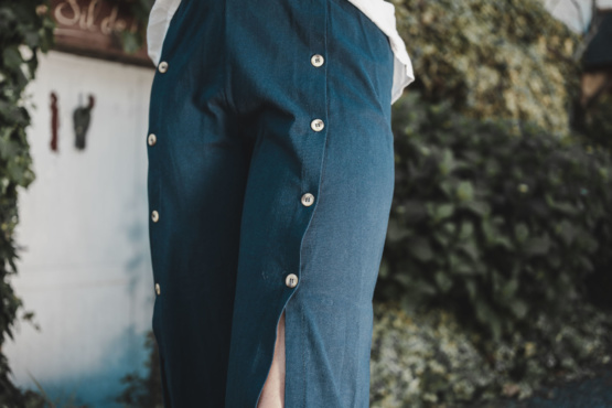 Pantalon bleu marine taille 38 – Image 2