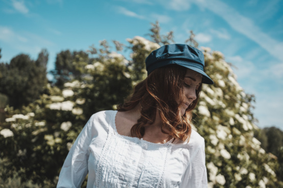 casquette bleue 58 cm – Image 2