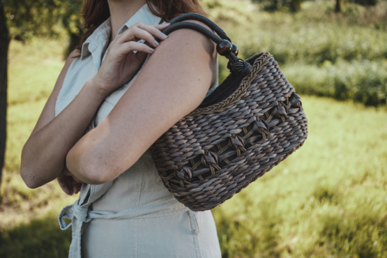 Sac en paille 18*32 cm