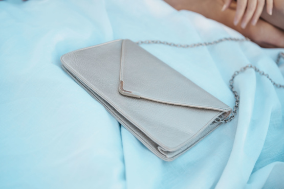 Sac gris argenté – Image 3