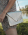 Sac gris argenté