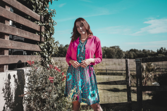 Veste fuschia T36/38