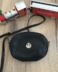 petit sac cuir bleu