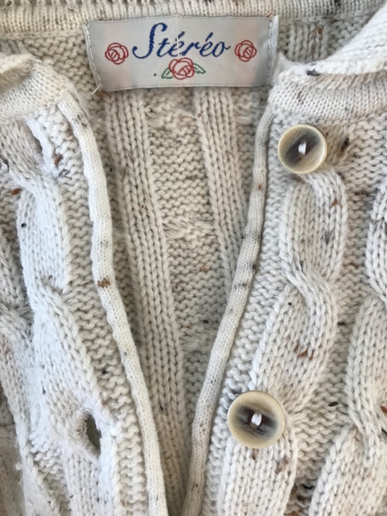 Cardigan à torsades T 38 – Image 4