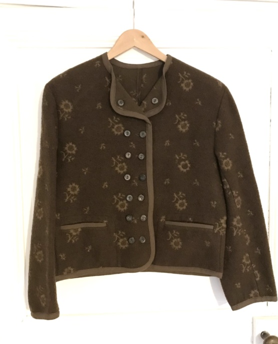 Veste marron vintage T42