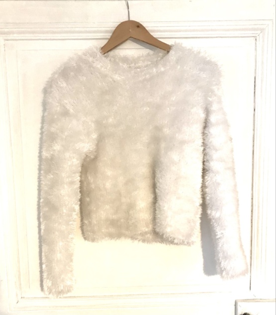Pull blanc T 36/38 – Image 6