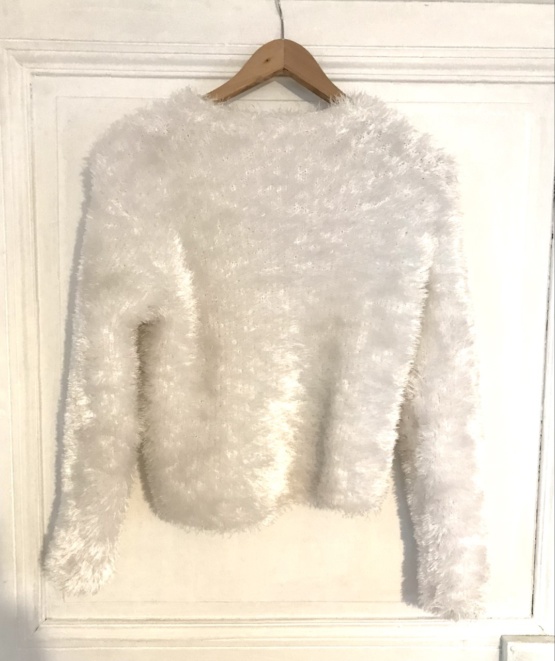 Pull blanc T 36/38 – Image 5