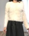 Pull blanc T 36/38
