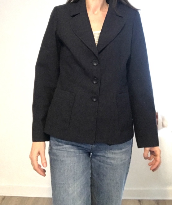 Blazer carreaux T36 – Image 2