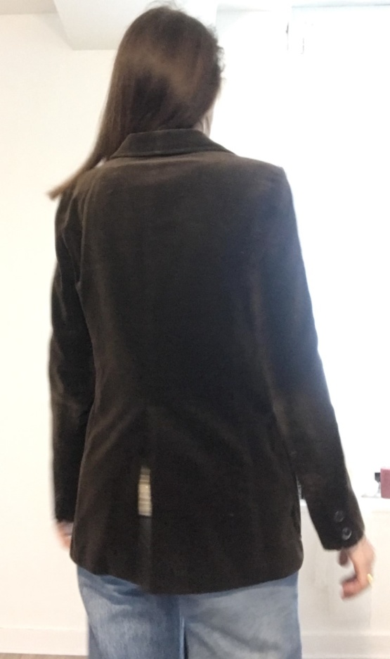 Blazer velours T38 – Image 3