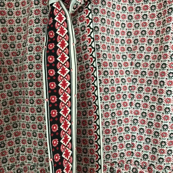 Robe midi plissée T 36 – Image 3