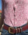 Ceinture cuir 74 cm - 89 cm