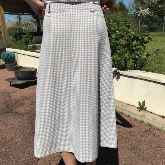 Jupe vichy T 38 – Image 2