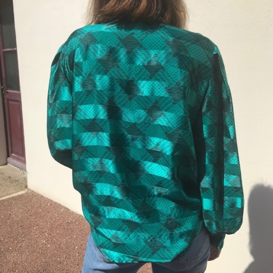 Blouse verte T40 – Image 2