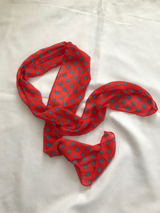 Foulard à pois
