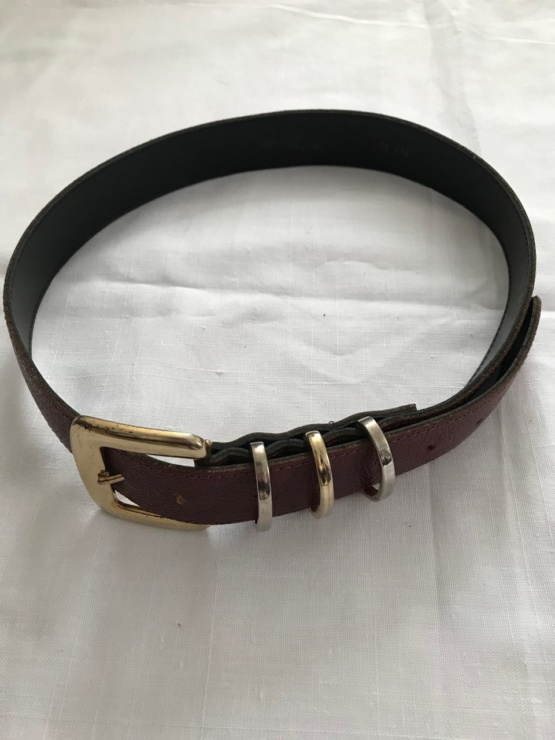 Ceinture cuir 74 cm - 89 cm – Image 3