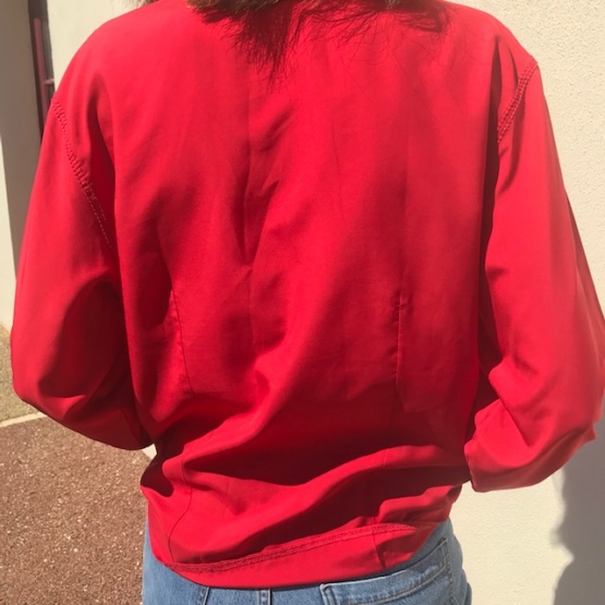 Chemisier rouge t42 – Image 2