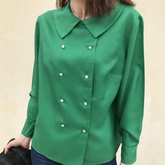 Chemise verte T 40