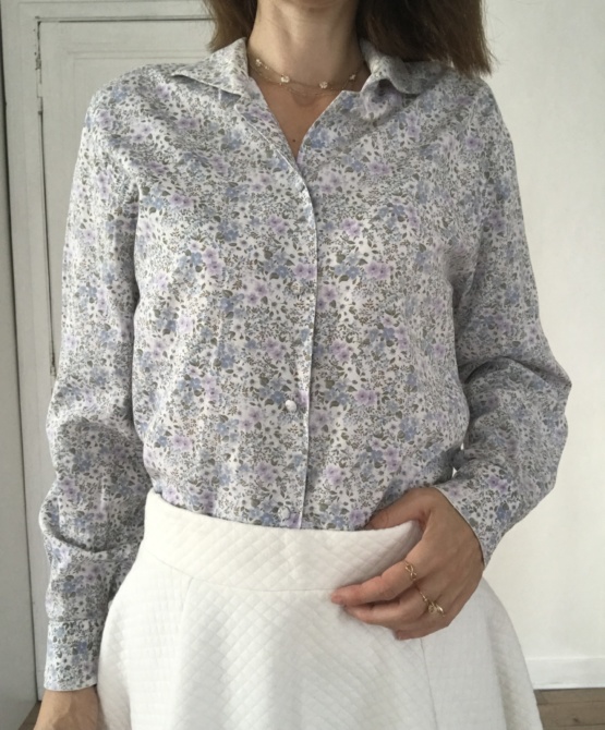 Chemise fleurie T 40