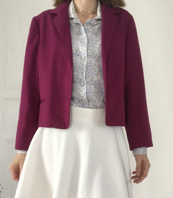 veste fuschia T 38