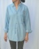 Chemise bleue jusqu'au 50