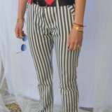 Pantalon à rayures T 36