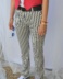 Pantalon à rayures T 36