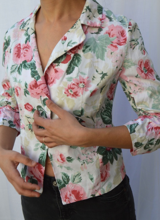 Veste à fleurs t40 – Image 4