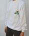 Sweat blanc T XL