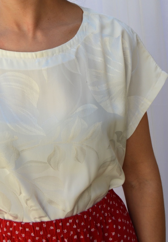 Top blanc T44