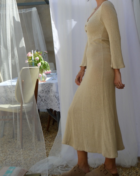 Robe beige t 36 – Image 4