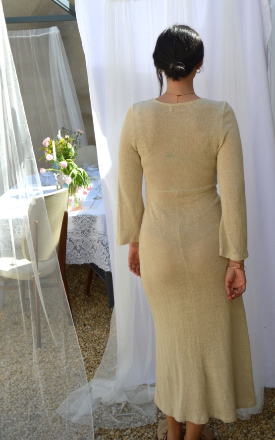 Robe beige t 36 – Image 3