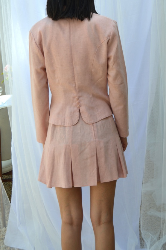 Tailleur jupe rose t1 – Image 5