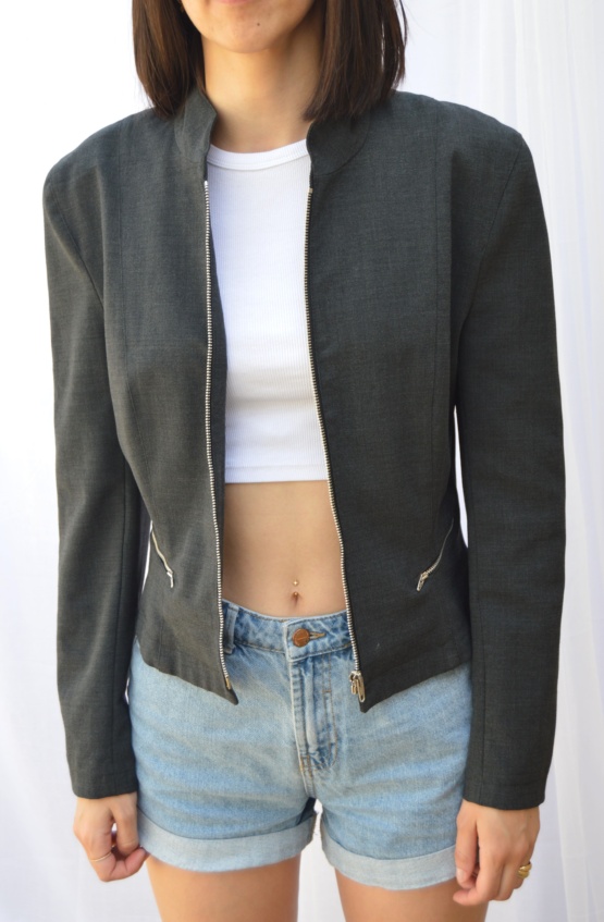 Veste grise T 40
