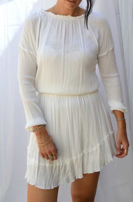 Robe blanche T36