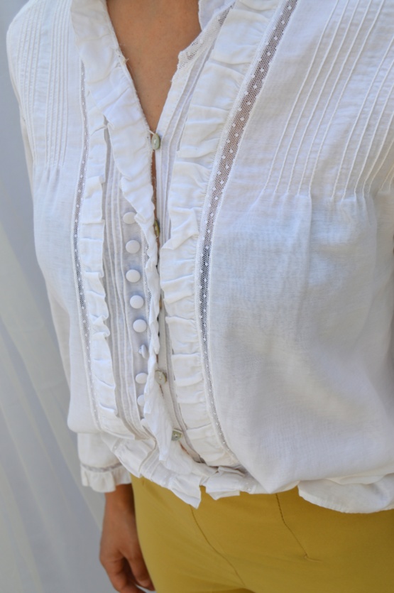 chemisier blanc t 38 – Image 2