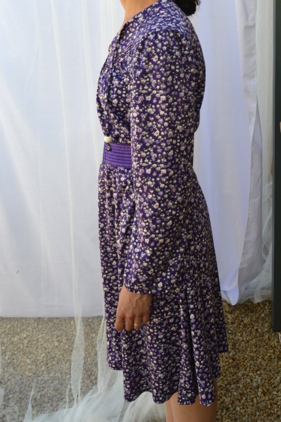 Robe violette t 36/38 – Image 3